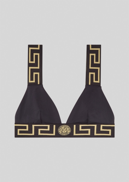 Top Bikini Versace Versace Greca Border Dama | BSQXIFA-10